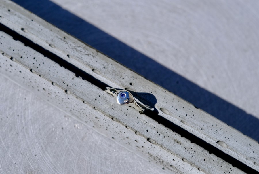 Blue Sapphire Drop