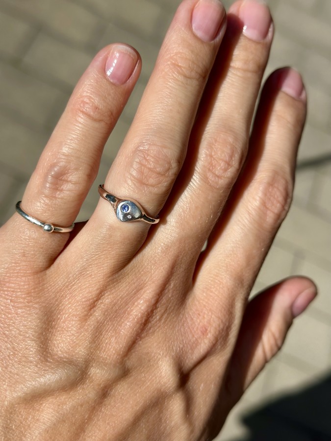 Blue Sapphire Drop