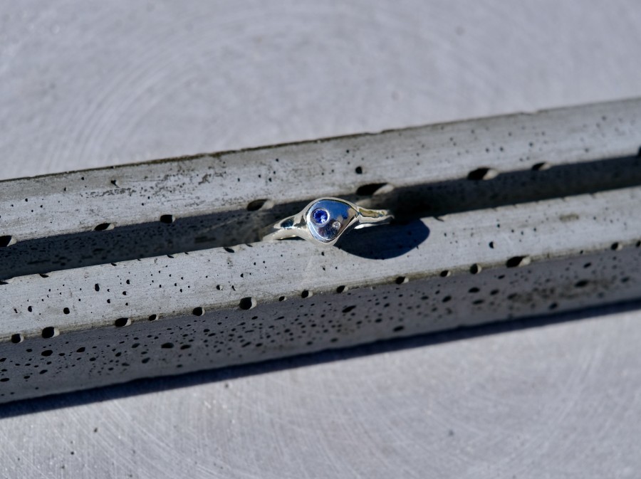 Blue Sapphire Drop