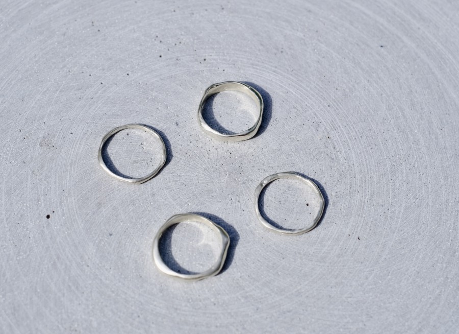Limited edition. Raw Rings.