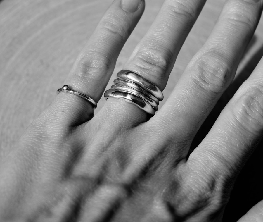 Limited edition. Raw Rings.