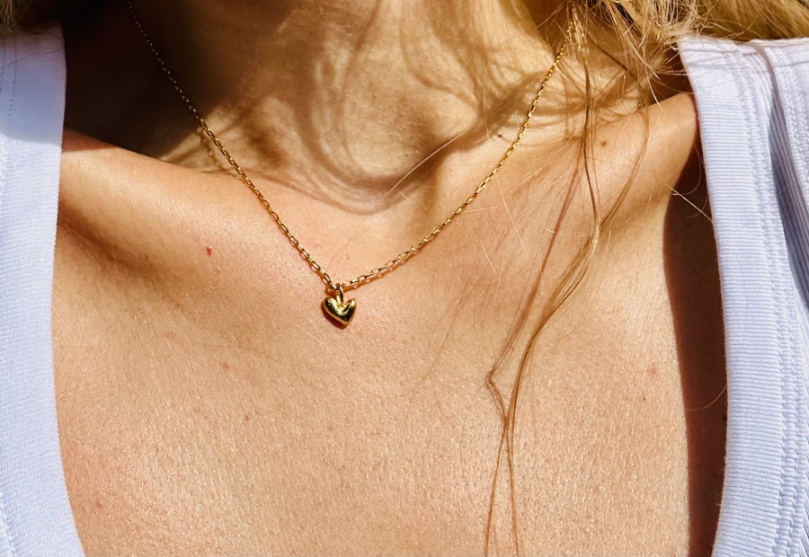 Mini Heart_Gold