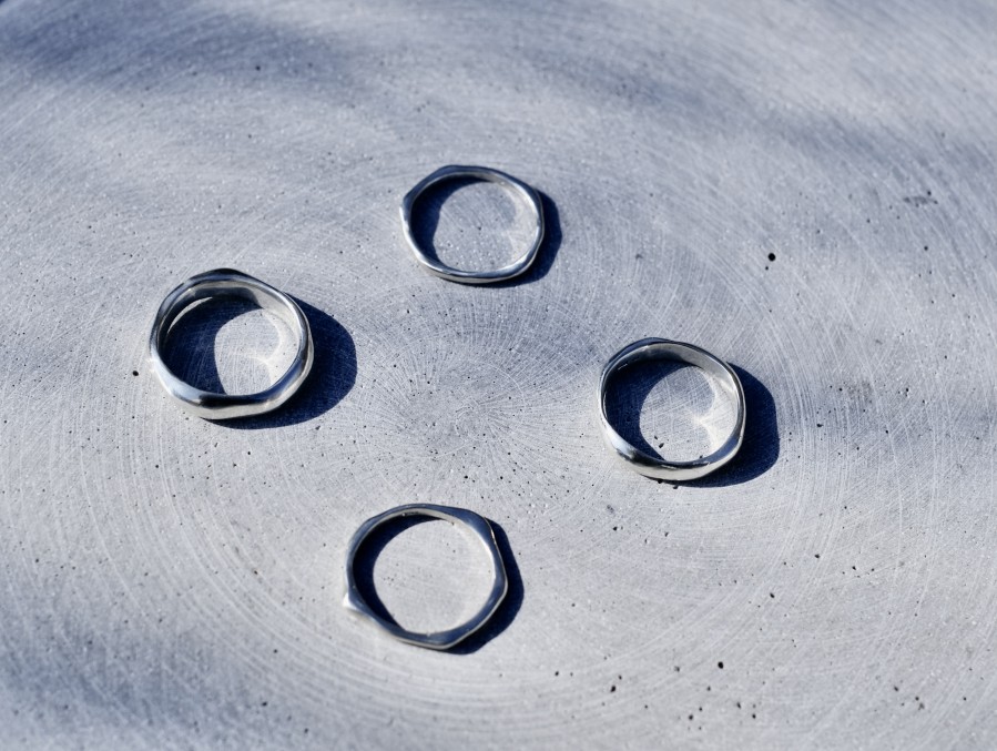 Limited edition. Raw Rings.