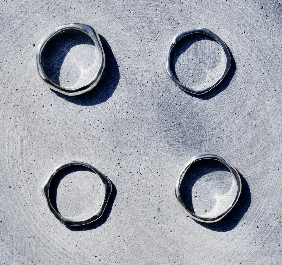 Limited edition. Raw Rings.